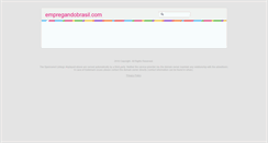 Desktop Screenshot of empregandobrasil.com